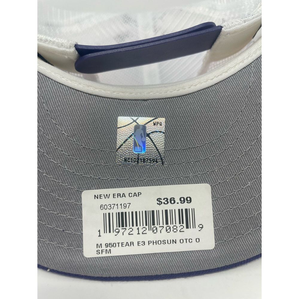 Phoenix Suns New Era Tear 9FIFTY Trucker Snapback NBA Hat Cap Adjustable NEW - Picture 5 of 5